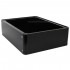100% Aluminium DIY Box / Case round corners 320x240x90mm Black