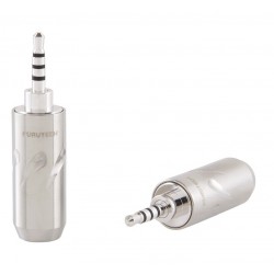 FURUTECH FT-7254 Connecteur Jack 2.5mm plaqué Rhodium Ø 5mm (Unité)