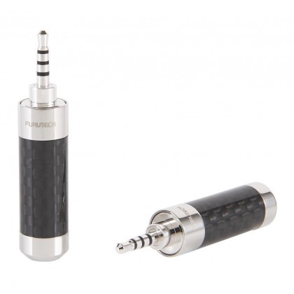 FURUTECH CF-7254 (R) Connecteur Jack 2.5mm plaqué Rhodium Ø 5.3mm (Unité)