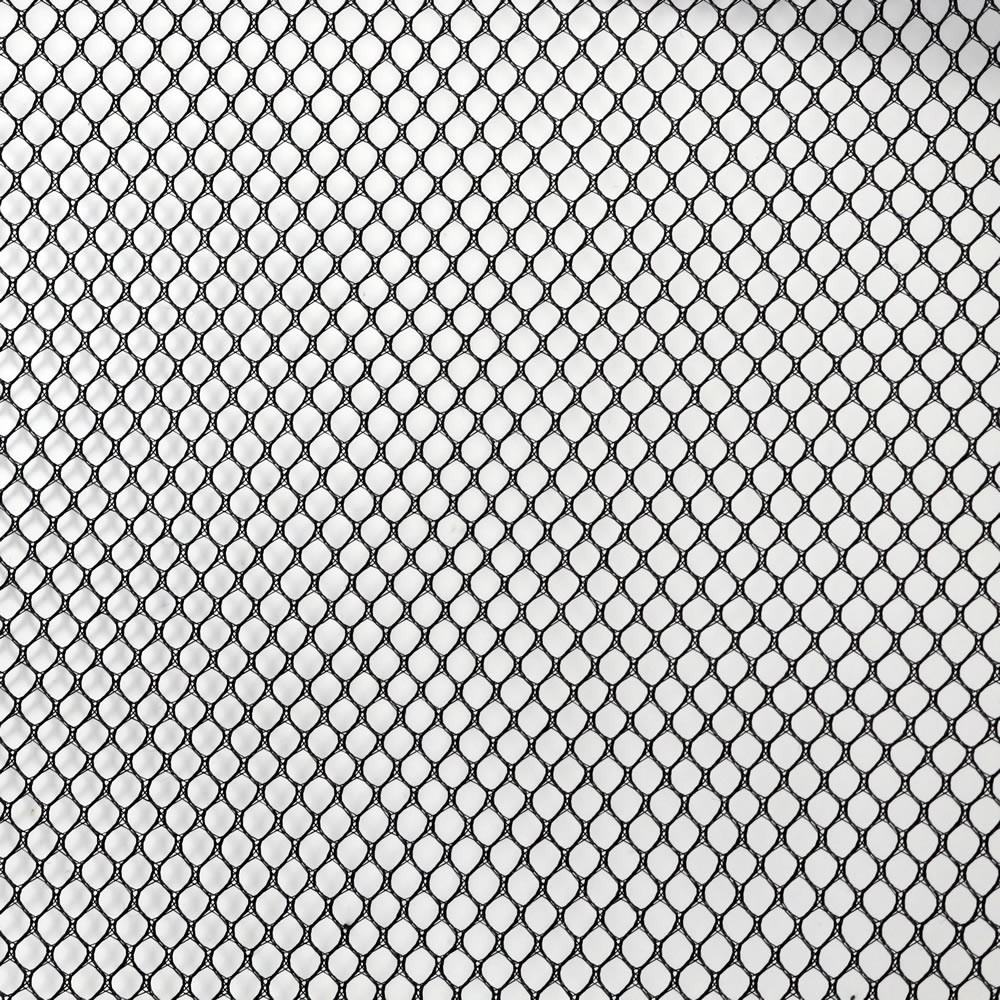 Acoustic Fabric Wide Mesh for Loudspeaker Grill 150x100cm Black