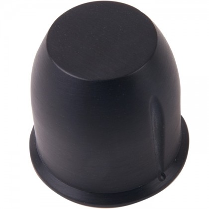 Knob Aluminum D Shaft 39×38mm Ø6mm Black