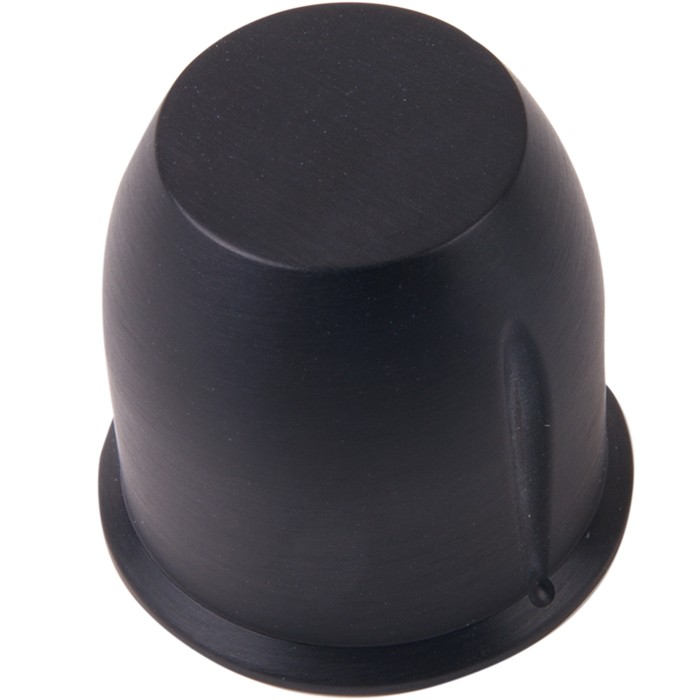 Knob Aluminum D Shaft 39×38mm Ø6mm Black