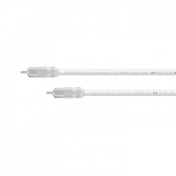 OYAIDE DST-75R V2 Coaxial Cable RCA SPDIF 75 Ohm 102SSC Rhodium Plated 1m 
