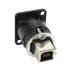 NEUTRIK NAUSB-WB Bulkhead USB AB Black