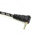 HIFIMAN Câble Hybride OFC Jack 3.5mm coudé vers 2x Jack 2.5mm pour Casque HIFIMAN série HE 1.5m