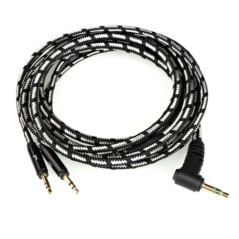 HIFIMAN Hybrid OFC Cable Angled Jack 3.5mm to 2x Jack 2.5mm for HIFIMAN Headphone HE Series 3m