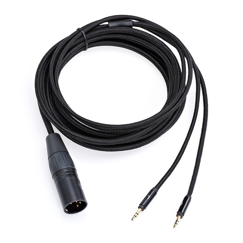 HIFIMAN Crystalline Câble symétrique XLR 4 PIN pour HIFIMAN série HE 3m