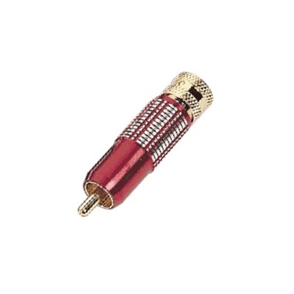 Audiophonics RC-801 Connecteur RCA anodisé Rouge (Unité) Ø 8.6mm