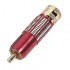 ELECAUDIO RC-801 Connecteur RCA anodisé Rouge Ø8.6mm (Unité)