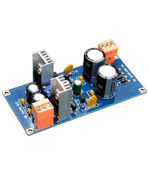 Diy Kit Power Supply Double Module 2x 9 17v Ac To 6 18v Dc Audiophonics - Diy Ac To Dc Power Supply