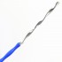 Pur Copper OFC Silver Plated shielded Cable High Purity Blue PTFE Ø3.8mm