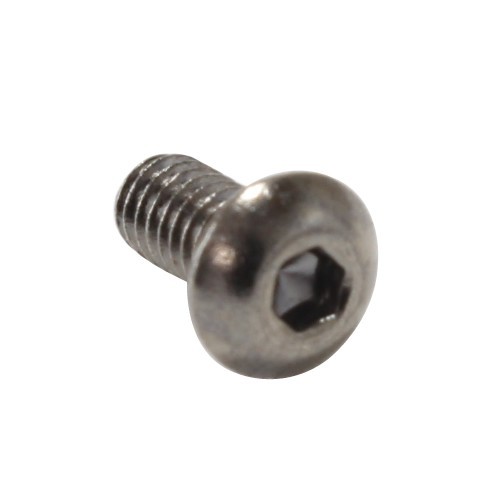 Vis TBHC Tête Bombée Acier 10.9 Plaqué Nickel M2.5x5mm (x10)