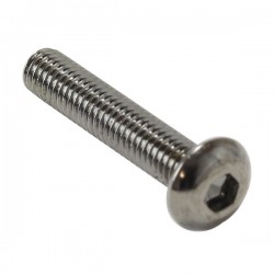 TBHC screw Panhead 10.9 Steel Nickel Plated M3x16mm (x10)