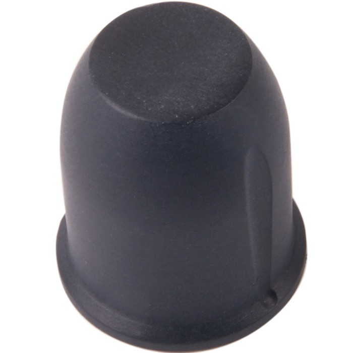 Knob Aluminum D Shaft 18×21mm Ø6mm Black