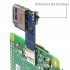 Doubleur de carte Micro SD pour Raspberry Pi 4 / Pi 3 / Pi 2 et lecteurs compatibles