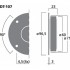 MONACOR DT-107 Haut-Parleur Tweeter à Dôme 80W 8 Ohm 89dB Ø2.5cm