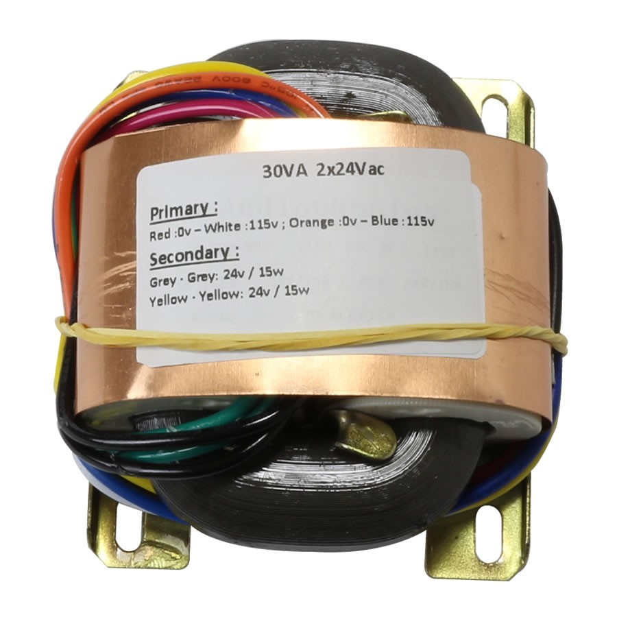 R-CORE Transformer 30VA 24-0-24V