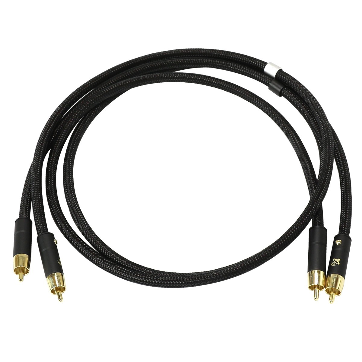 ELECAUDIO DARK CRYSTAL Cinch RCA Interconnect Cable OFC Copper (Pair) 1m