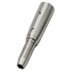 Adaptateur XLR mâle vers jack 6,35 femelle mono