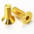 TFHC Countersunk Head screws BTR M4x10mm Gold (x10)