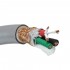 ELECAUDIO CS-361B Power Cable OCC PTFE 3x2.5mm² Double shielding Ø17mm