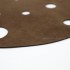 1877PHONO EHX-LEATHER MAT Real Leather Cover plate for vinyl turntable Holes