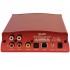 DAART Canary DAC USB XMOS DSD ES9018K2M 32Bit Headphone out class A Red