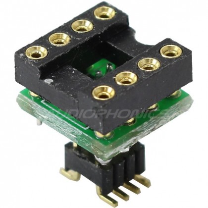Adaptateur AOP DIP8 8pin sur circuit CMS SOIC8 à Souder (unité)