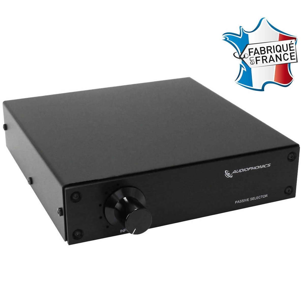 AUDIOPHONICS Elma Passive Source Selector 1 to 5 Black