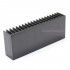 Radiateur dissipateur thermique anodisé Noir 160x32x62mm