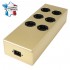 AUDIOPHONICS MPC6 V2 Power distributor 6 ports Aluminum FURUTECH Gold