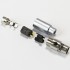 1877PHONO HEMI-HP Gold Plated 3 Way Female Mini XLR Connector Ø4,4mm Silver (Unit)