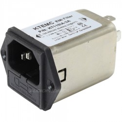 IEC Base EMI / RFI noise filter 230V 3A with Fuse Holder