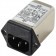 IEC Base EMI noise filter 230V 6A