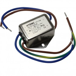 IEC Base EMI noise filter 230V 3A with Fuse Holder