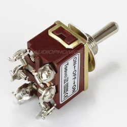 Aviation type Toggle Switch 2 pole 2 positions 250V 15A