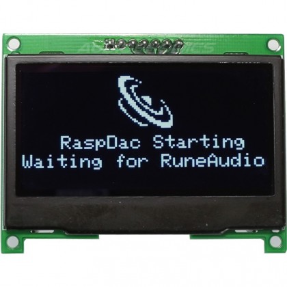 White OLED 2.42" Screen 128X64 interface I2C/SPI