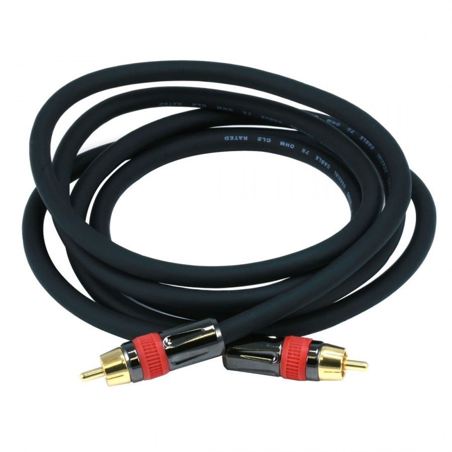 NC Câble coaxial audio vidéo stéréo SPDIF RCA vers jack mâle 3,5