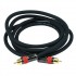 Coaxial cable SPDIF 75 Ohm Copper Gold Plated 24K 1.8m