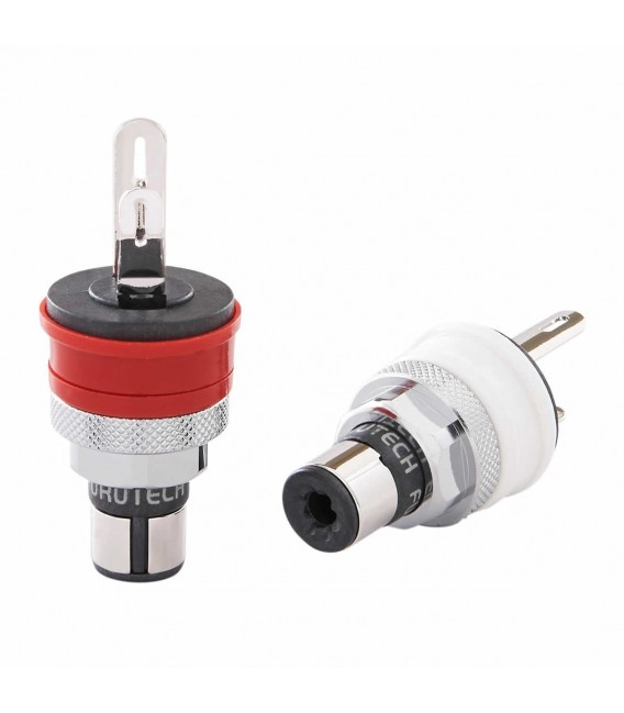 FURUTECH FT-903 (R) RCA inlet Rhodium plated Pure Copper (Pair