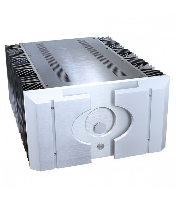 100% Aluminium DIY Box / Case with Vu-meter for Audio Amplifier ...