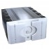 100% Aluminium DIY Box / Case with Vu-meter for Audio Amplifier 620x480x260mm