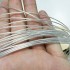 I2S 2.54mm Female / Female Cable 1 Pole Silver Plated 15cm (x5)