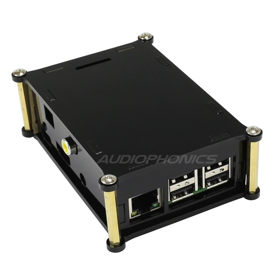 Acrylic Case KIT for Raspberry Pi 3 / Pi 2 and Digipi+ (Digital interface)