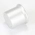 Knob Aluminum D Shaft 30x25x26mm Ø6mm Silver