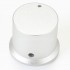 Knob Aluminum D Shaft 30x25x26mm Ø6mm Silver