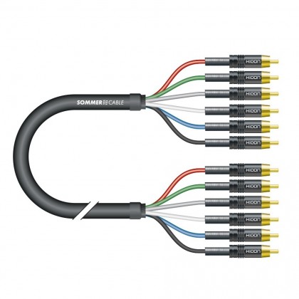 HICON 5.1 TRANSIT Interconnect cable multi channel 5.1 RCA-RCA 1.5m