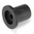 Knob Aluminum D Shaft 30x28x20mm Ø6mm Black