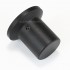 Knob Aluminum D Shaft 30x28x20mm Ø6mm Black