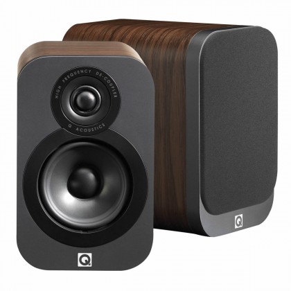 Q acoustics 3010 Bookshelf Speakers Walnut (Pair)